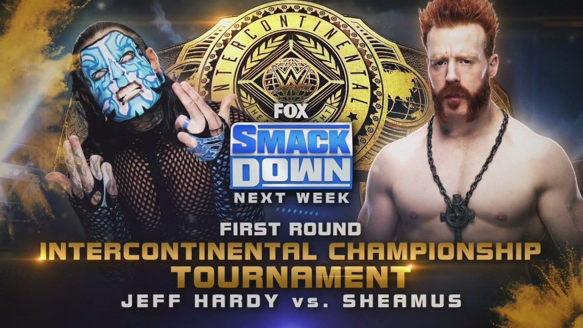 Jeff Hardy vs Sheamus - Intercontinental Championship Tournament Match