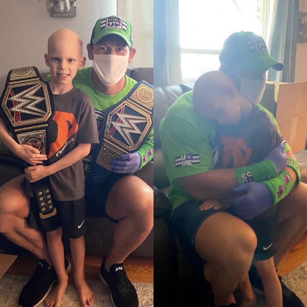 John Cena Surprises A Fan Battling Life-Threatening Illness During Coronavirus Pandemic