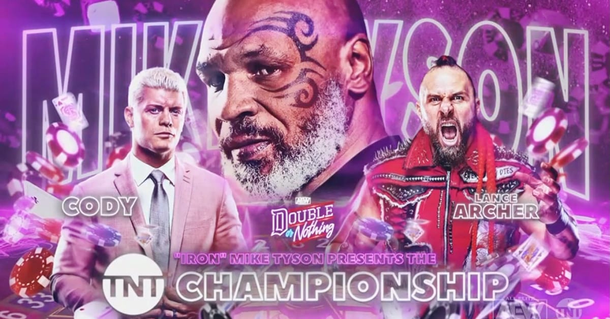 Mike Tyson to present TNT Championship to winner of Cody Rhodes vs Lance Archer at AEW Double Or Nothing 2020