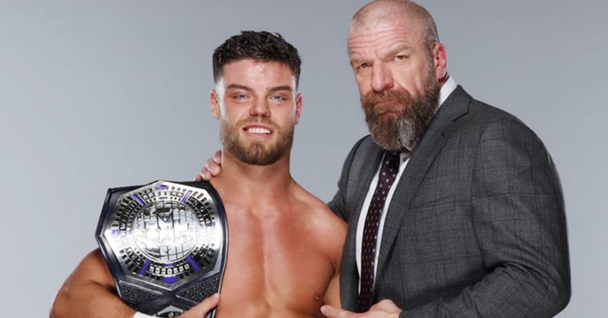 NXT Cruiserweight Champion Jordan Devlin NXT UK 205 Live Triple H