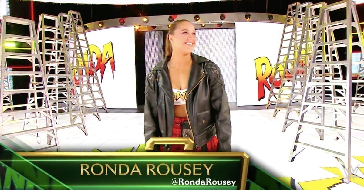 Ronda Rousey WWE Money In The Bank 2018 Entrance