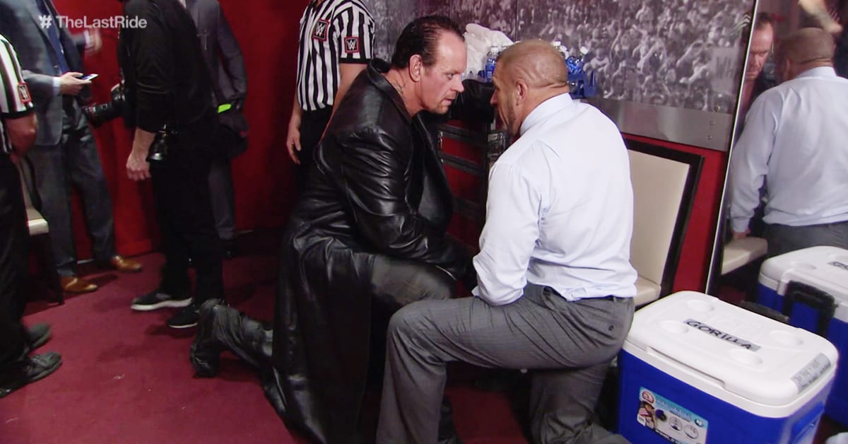 Triple H Motivated The Undertaker Before WrestleMania 31 Match Backstage