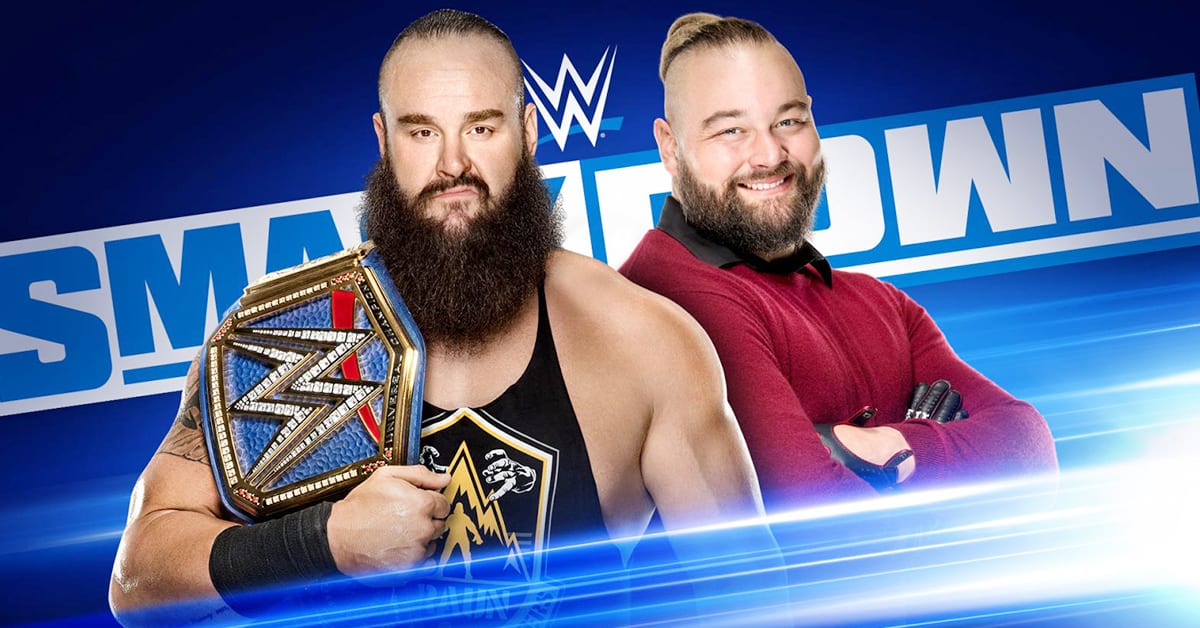 Universal Champion Braun Strowman Bray Wyatt WWE SmackDown Graphic