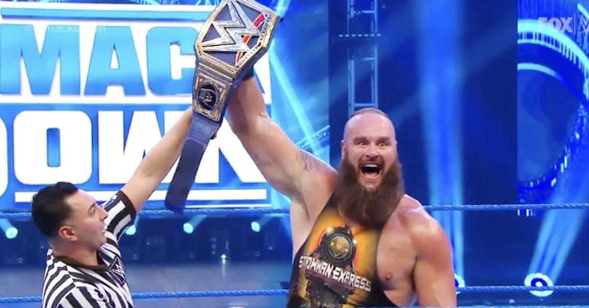 WWE Universal Champion Braun Strowman Wins On SmackDown