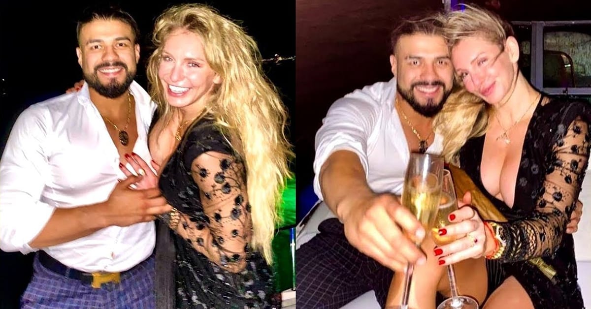 Andrade Charlotte Flair Engagement