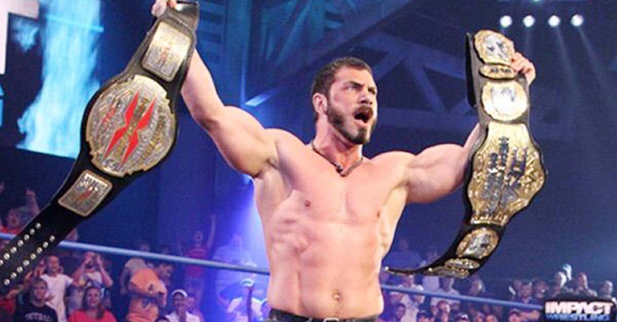 Austin Aries TNA World Heavyweight Champion X-Division Champion