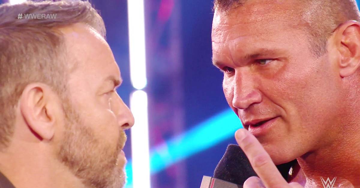 Christian Randy Orton WWE RAW June 2020