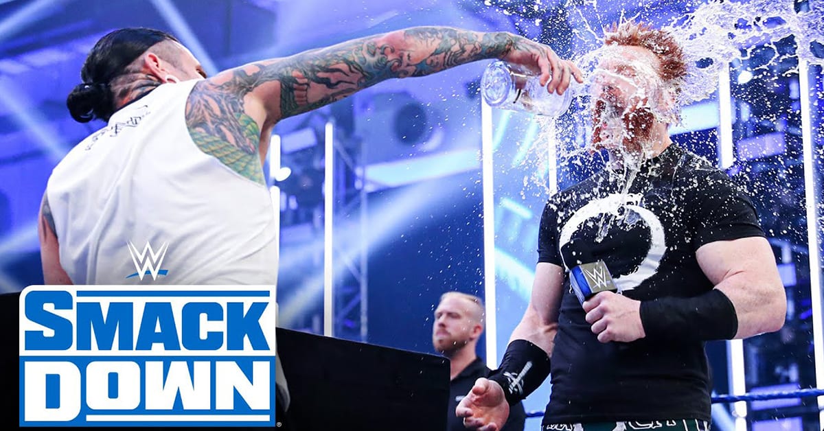 Jeff Hardy Throws Urine In Sheamus' Face On WWE SmackDown 2020