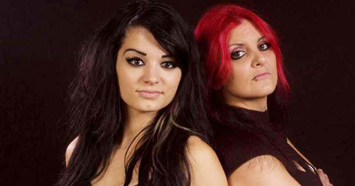 Paige and her mother Saraya Knight