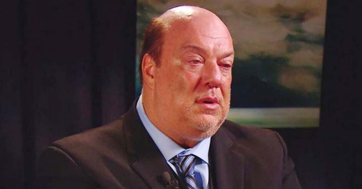 Paul Heyman Sad Crying