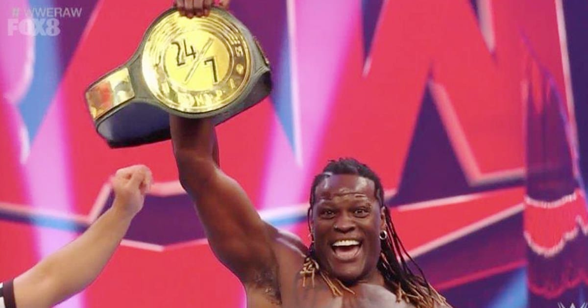 R-Truth Wins WWE 24 7 Championship On RAW June 2020