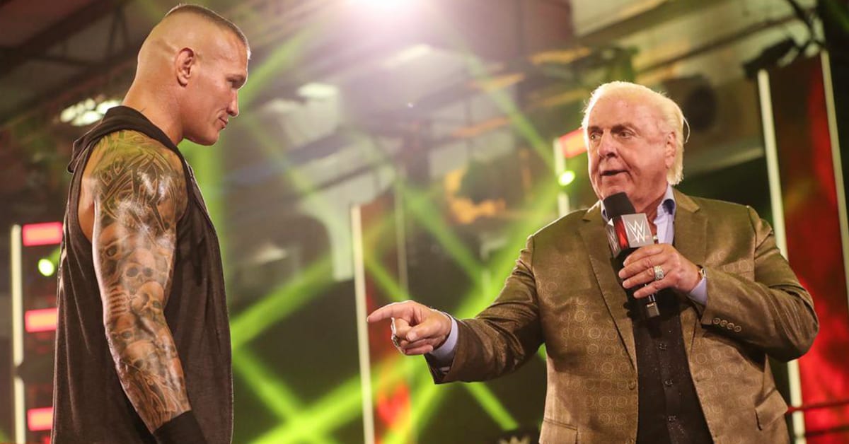 Randy Orton Ric Flair WWE RAW June 2020