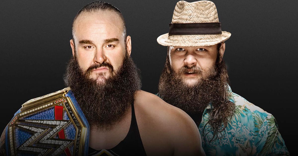 Universal Champion Braun Strowman Bray Wyatt Swamp Fight