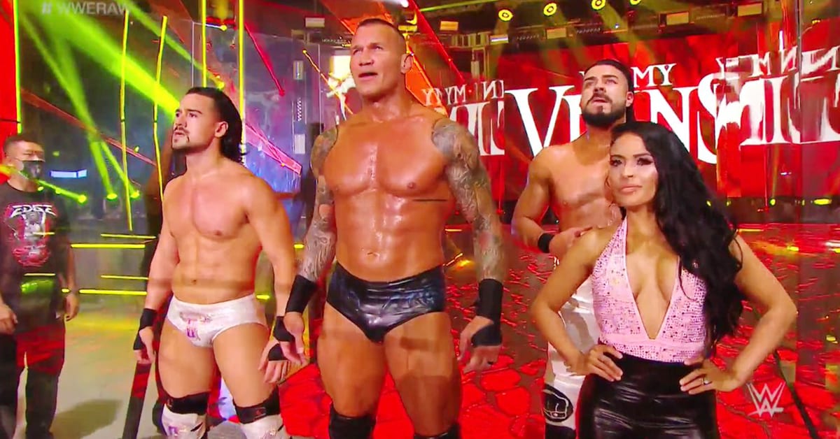 Angel Garza Randy Orton Andrade Zelina Vega WWE RAW July 2020