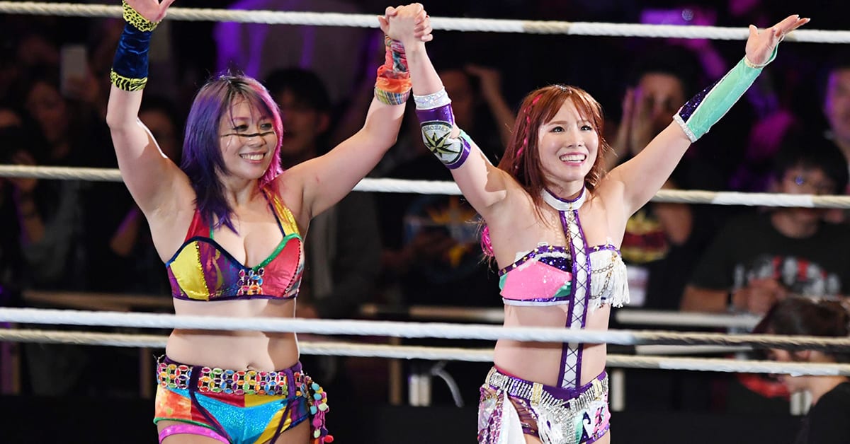 Asuka Kairi Sane WWE Live Event