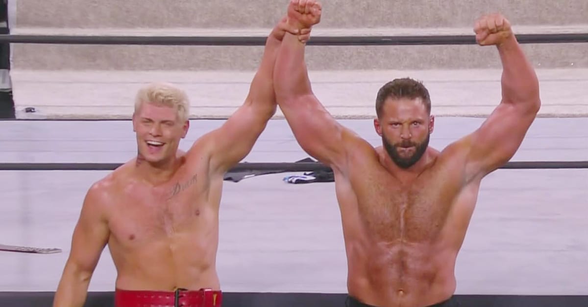 Cody Rhodes Matt Cardona Zack Ryder AEW Dynamite Debut July 2020