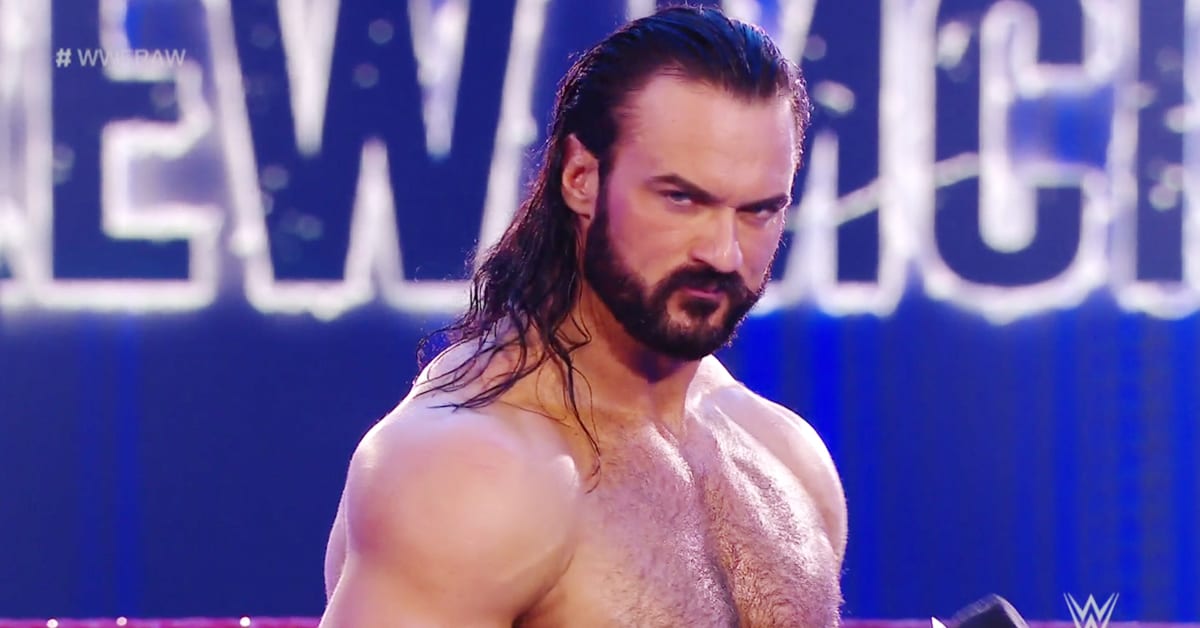 Drew McIntyre Giving You The Look WWE RAW July 2020