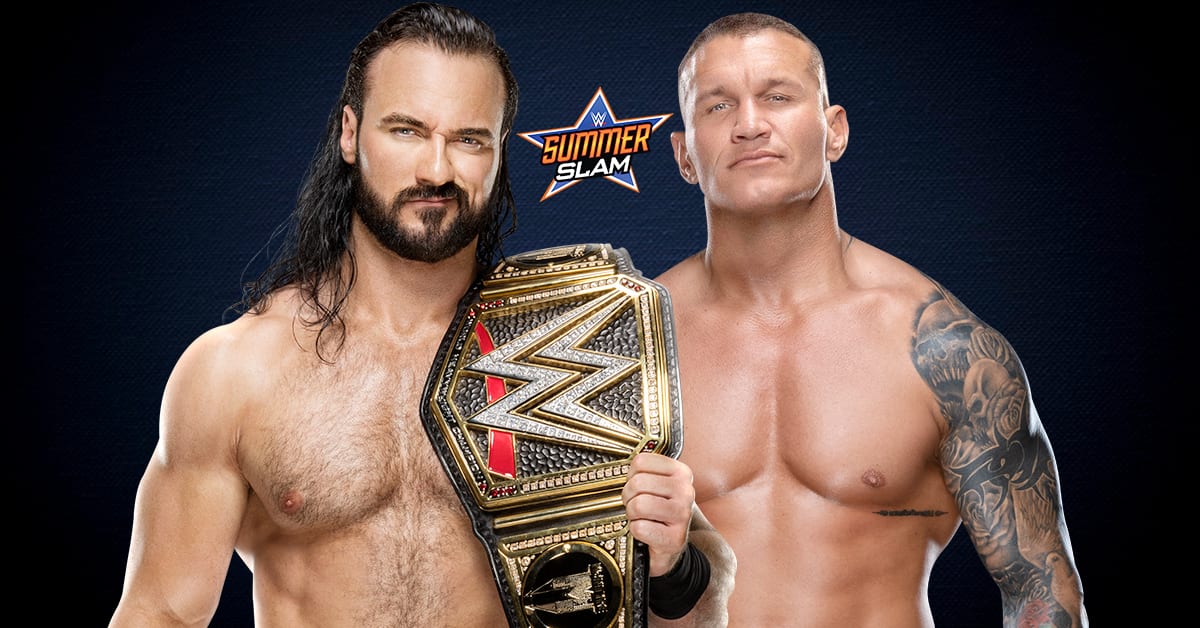 Drew McIntyre vs Randy Orton - WWE SummerSlam 2020 (WWE Championship Match)