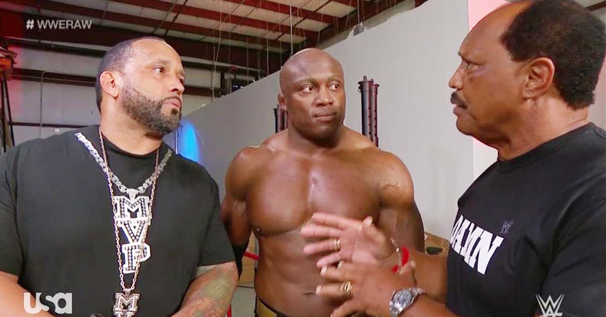 MVP Bobby Lashley Ron Simmons Faarooq WWE RAW July 2020