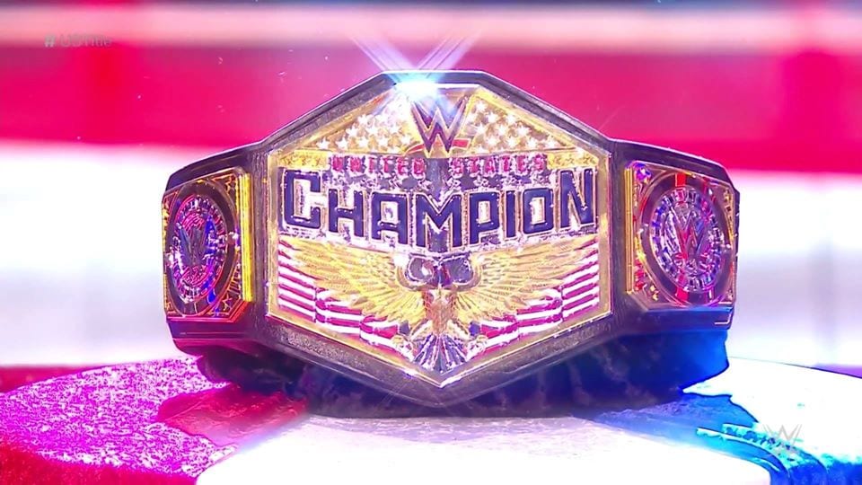 New WWE United States Championship Title Belt July 2020