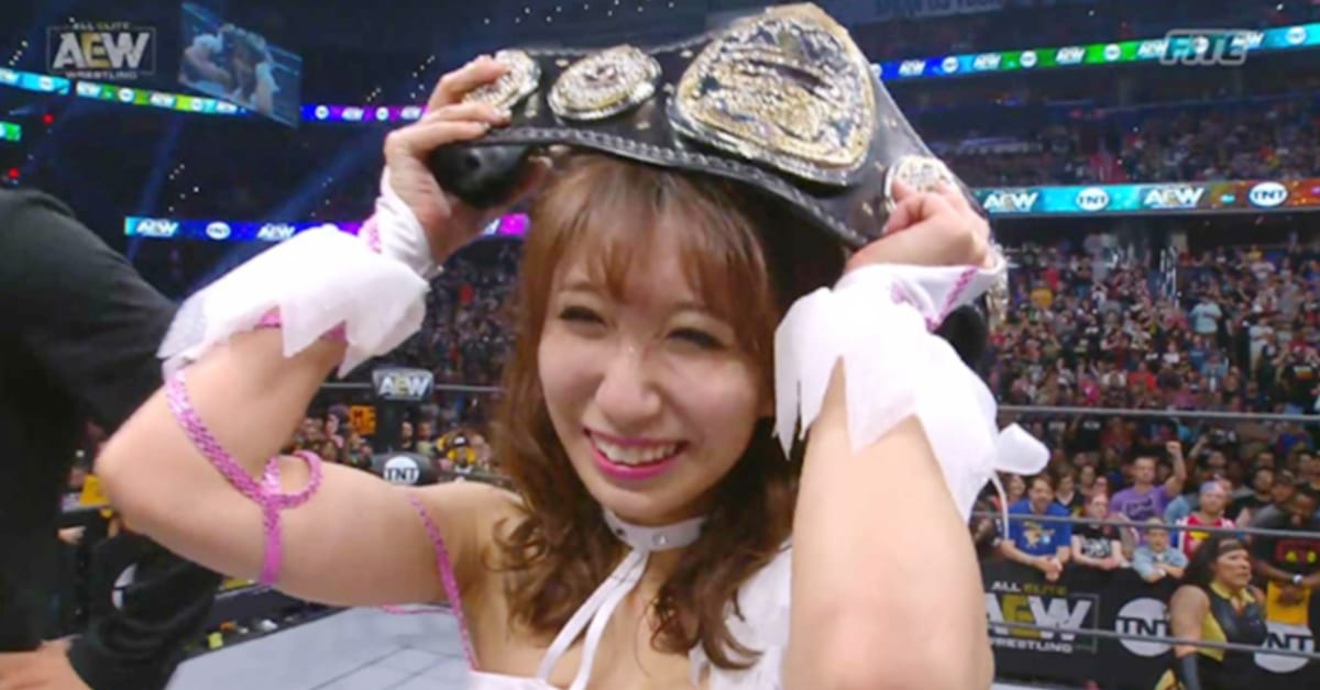 Riho AEW Women's World Champion 2019