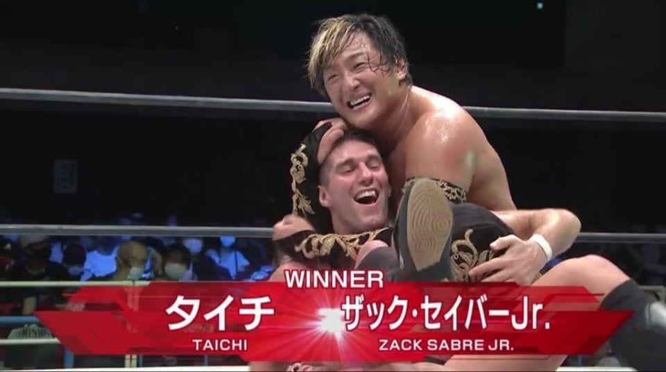 Taichi and Zack Sabre Jr Win IWGP Tag Team Championship At NJPW Dominion 2020