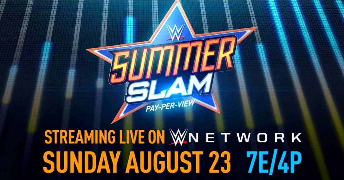 WWE SummerSlam 2020 Official Advertisement Banner