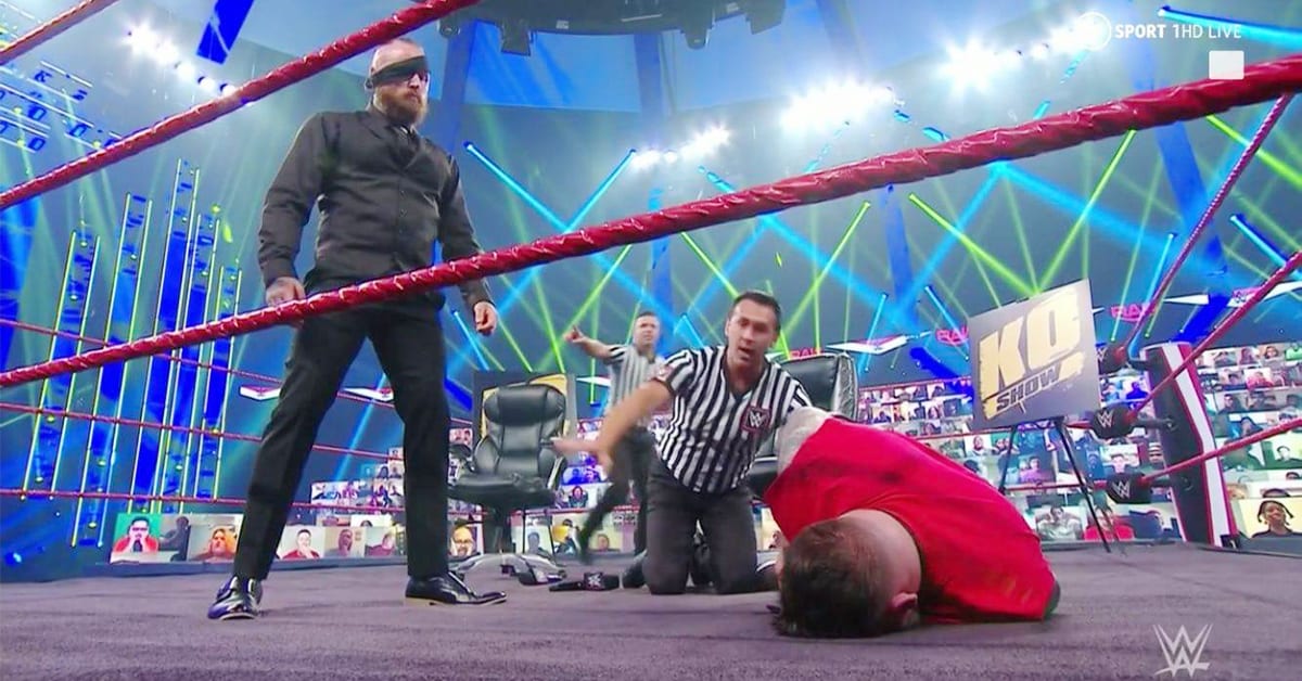 Aleister Black turns heel and attacks Kevin Owens