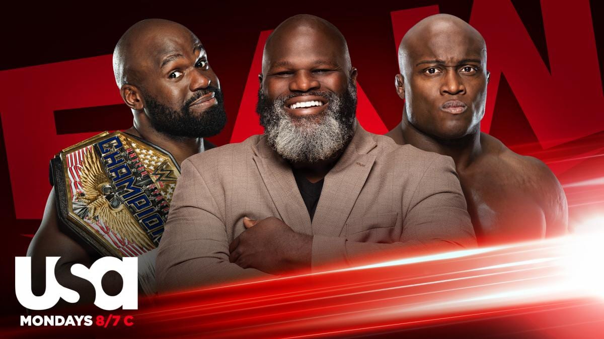 Apollo Crews vs Bobby Lashley Arm Wrestling Contest Officiated By WWE Hall Of Famer Mark Henry On RAW After SummerSlam 2020