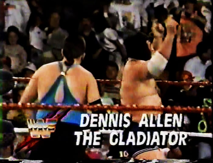 Dennis Allen & The Gladiator WWF Tag Team