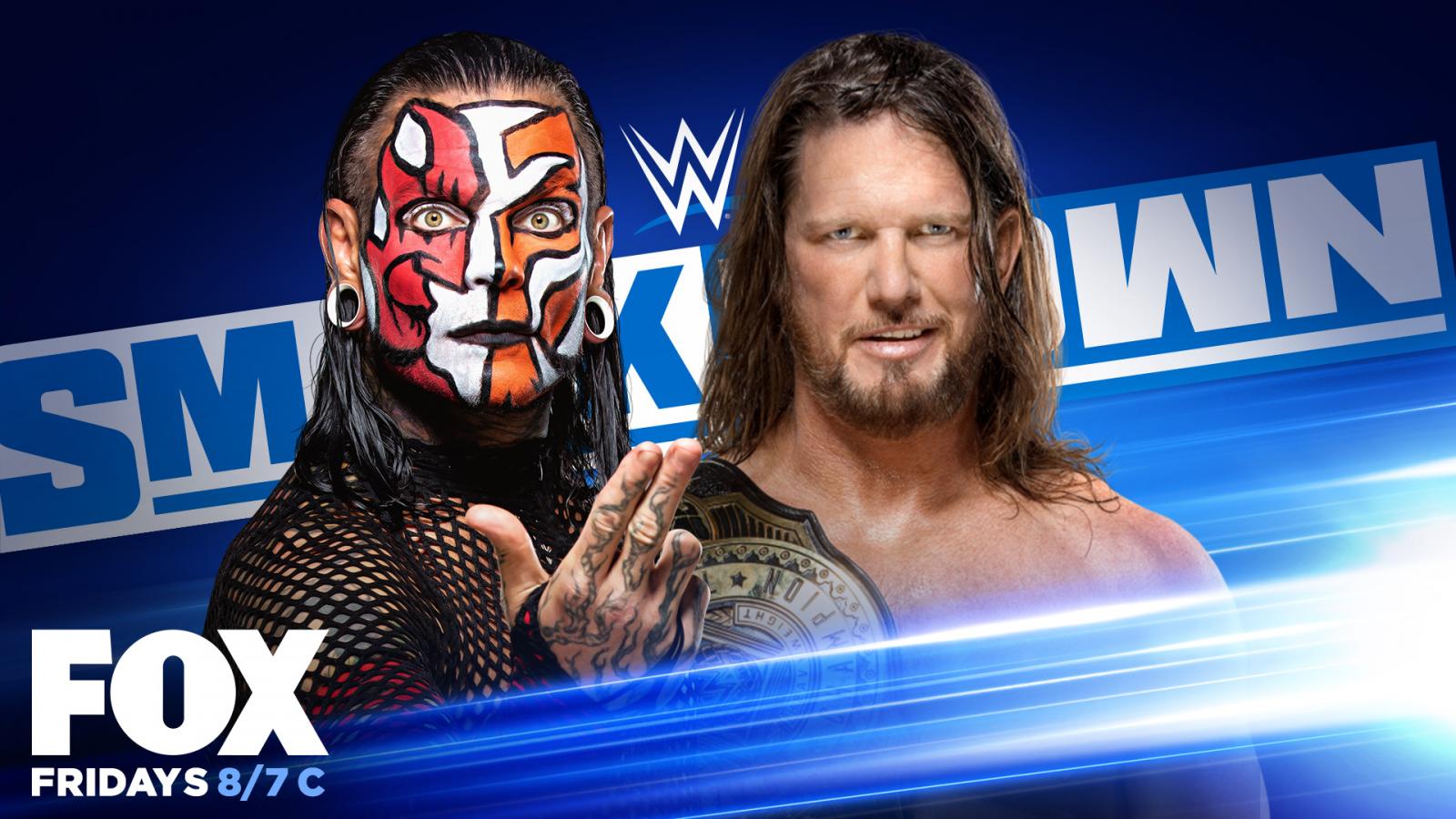 Jeff Hardy vs AJ Styles - Intercontinental Championship Match On SmackDown Before SummerSlam 2020