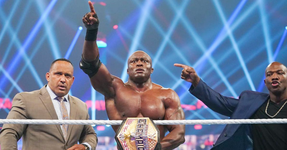 MVP Bobby Lashley United States Champion Shelton Benjamin The Hurt Business WWE Payback 2020