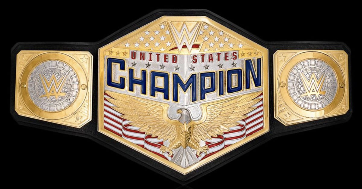 New WWE United States Championship Title Belt Design 2020