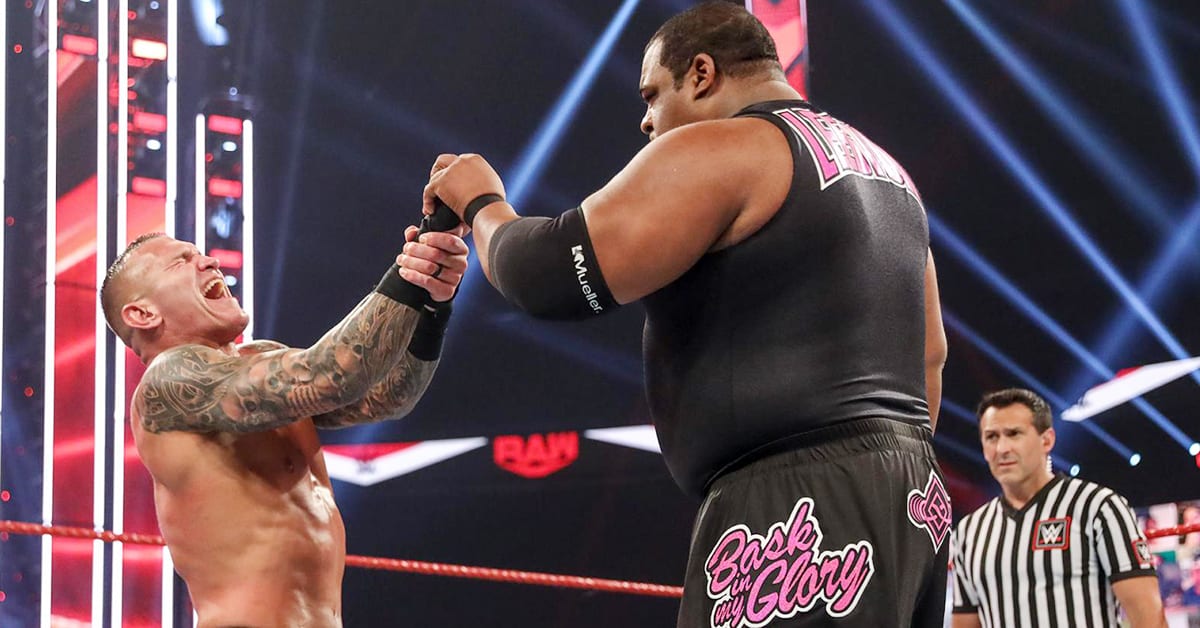 Randy Orton vs Keith Lee WWE RAW