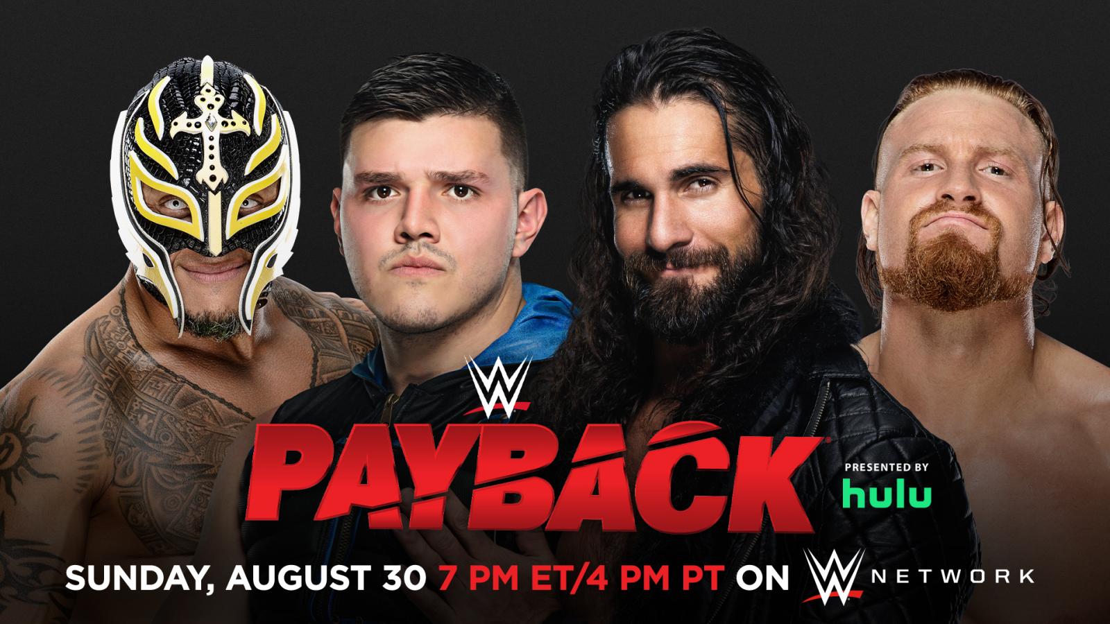 Rey Mysterio & Dominik Mysterio vs Seth Rollins & Murphy - WWE Payback 2020