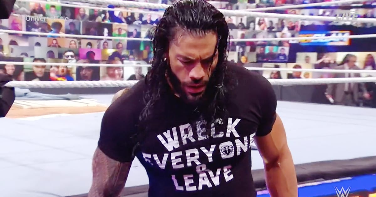 roman reigns wreck