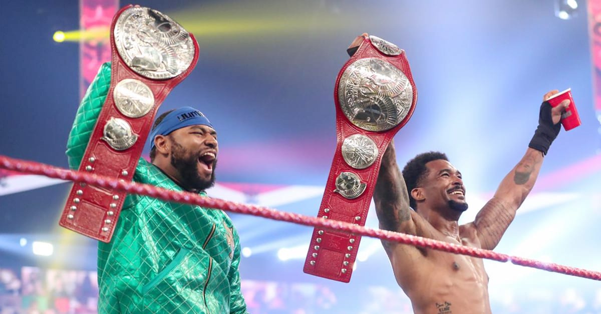 The Street Profits RAW Tag Team Champions After WWE SummerSlam 2020