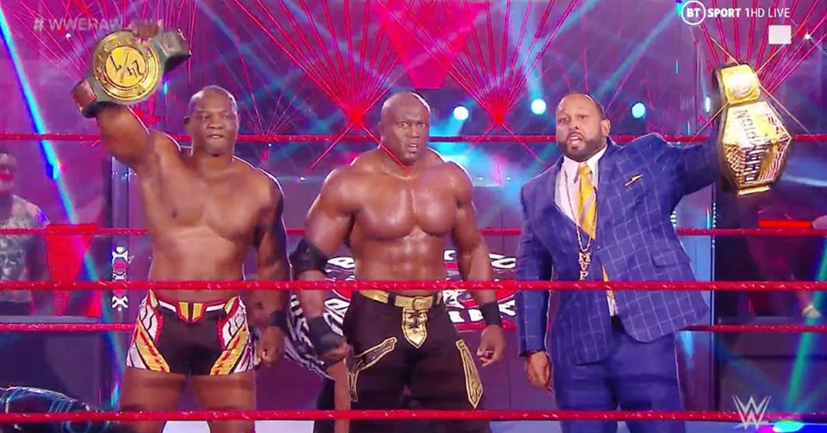 WWE 24 7 Champion Shelton Benjamin Bobby Lashley United States Champion MVP