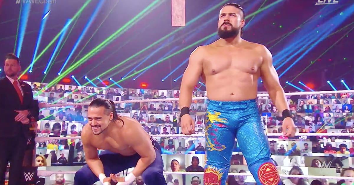 Angel Garza Andrade Physique Jacked WWE Clash Of Champions - 3