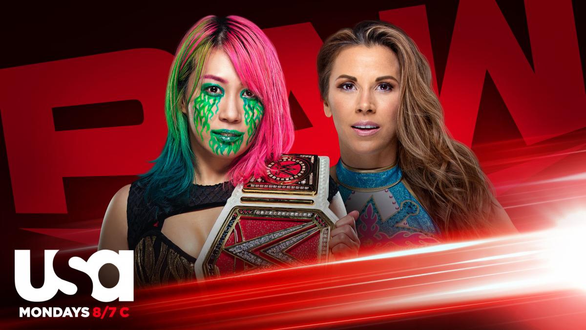 Asuka vs Mickie James - RAW Women's Championship Match