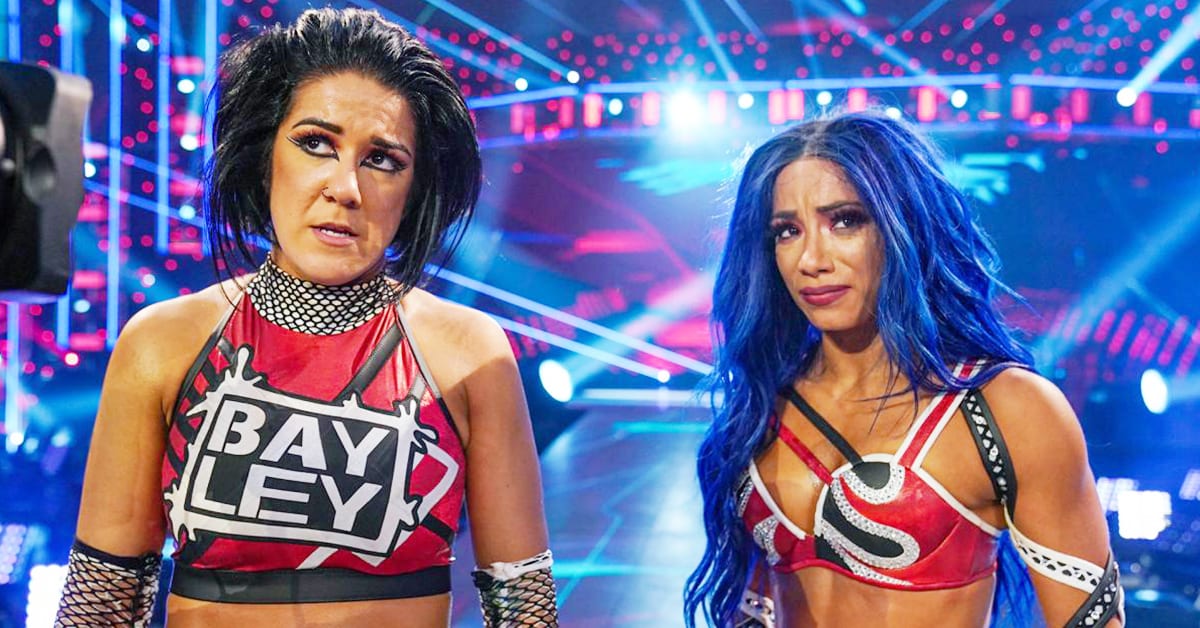 Bayley Sasha Banks Sad Emotional Crying WWE Payback 2020