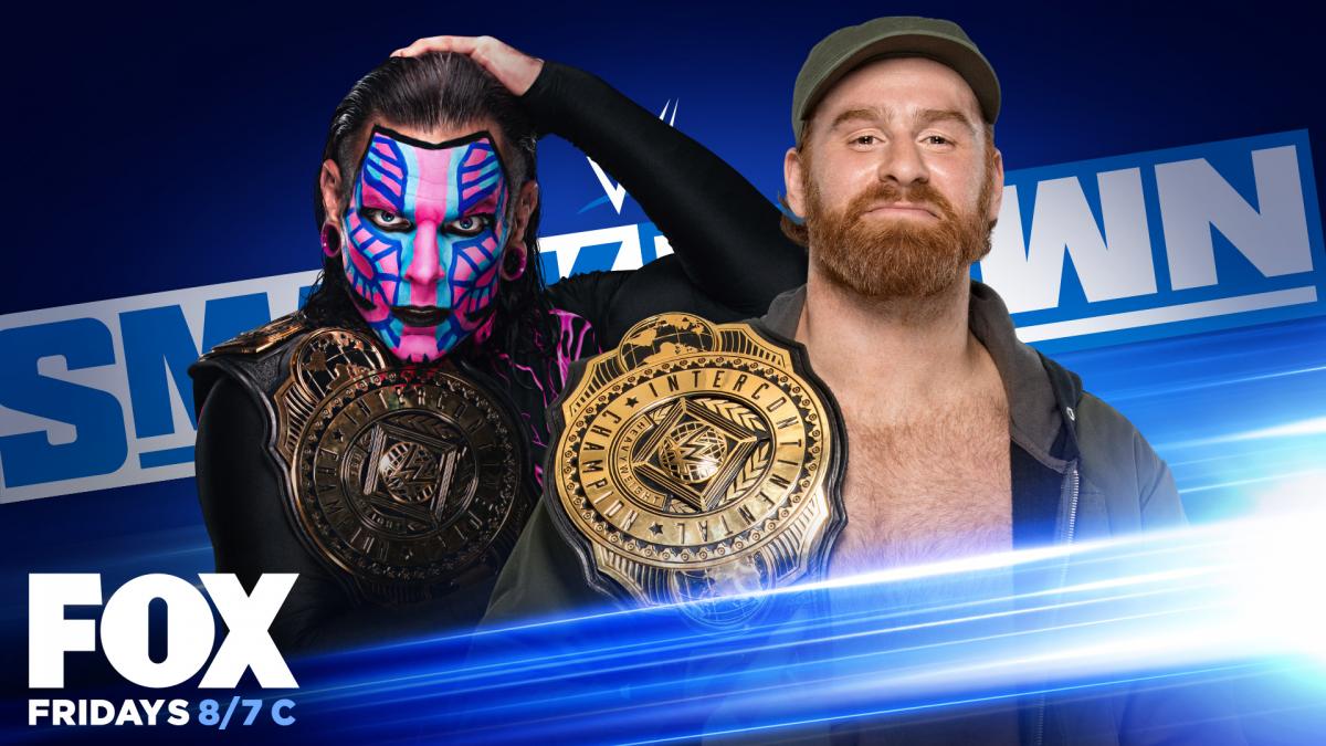 Jeff Hardy Intercontinental Champion vs Sami Zayn - WWE SmackDown (September 2020)