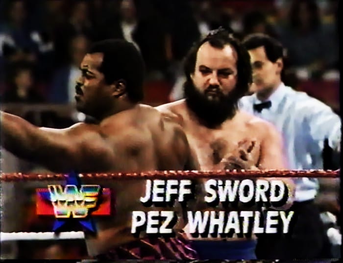 Jeff Sword & Pez Whatley WWF Tag Team