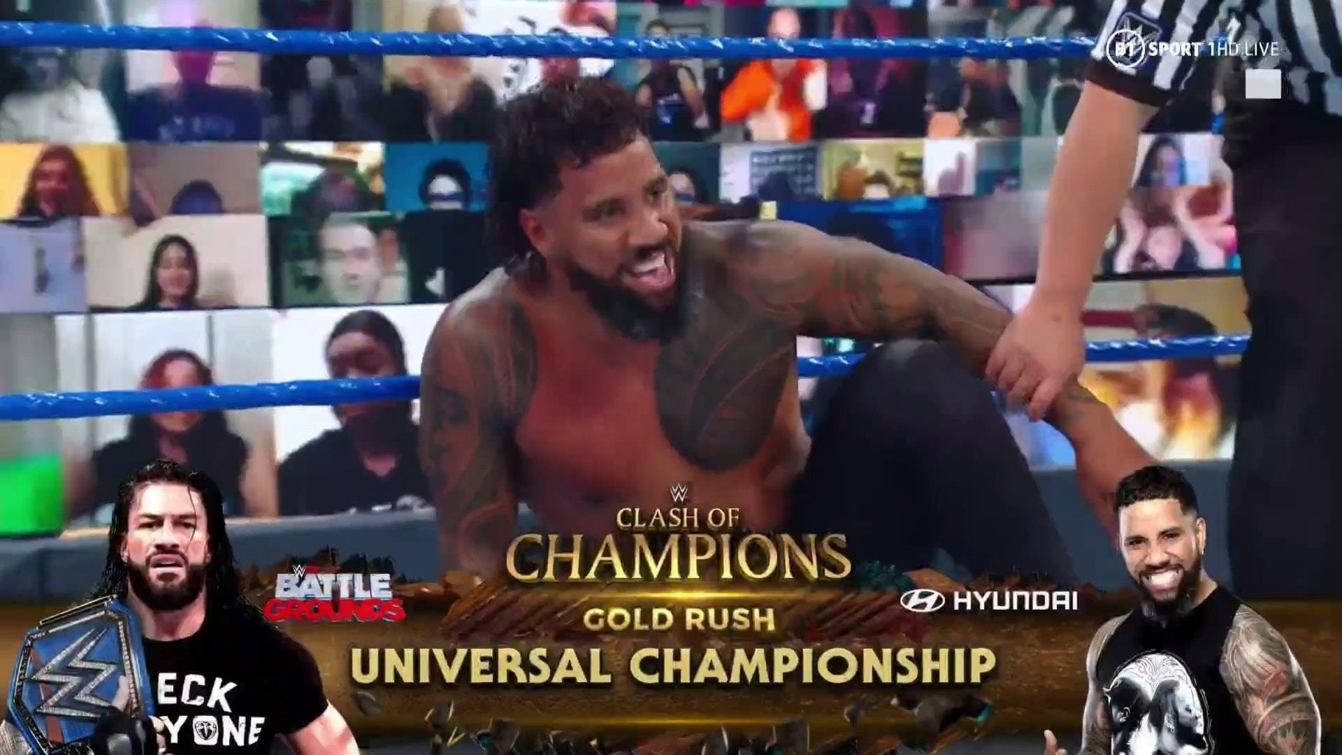 Jey Uso will face Roman Reigns for the Universal Championship at WWE Clash Of Champions 2020