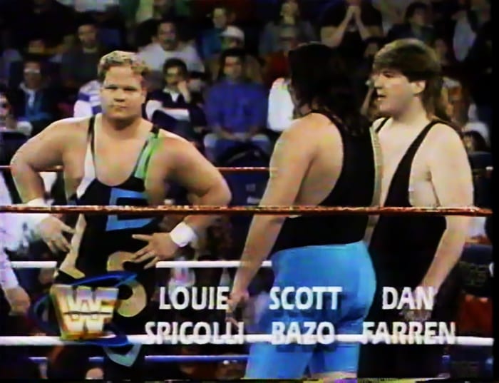 Louie Spicolli, Scott Bazo & Dan Farren WWF Tag Team