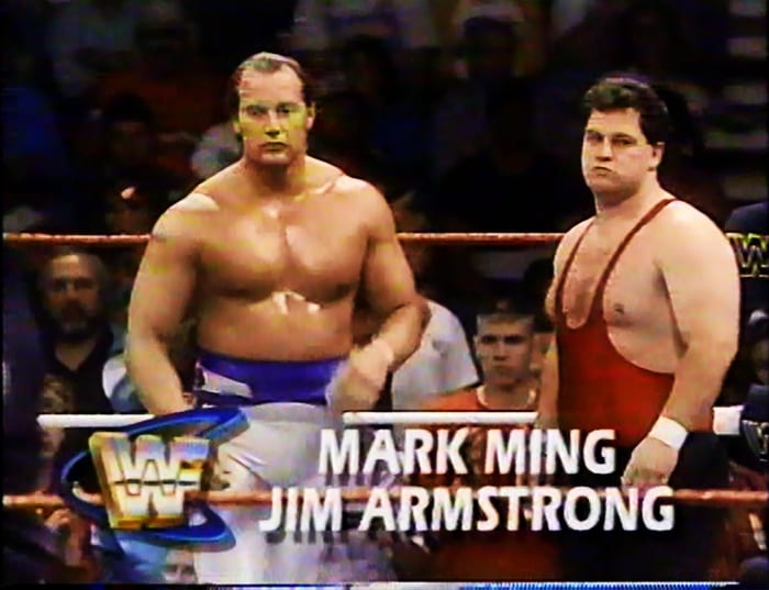 Mark Ming & Jim Armstrong WWF Tag Team