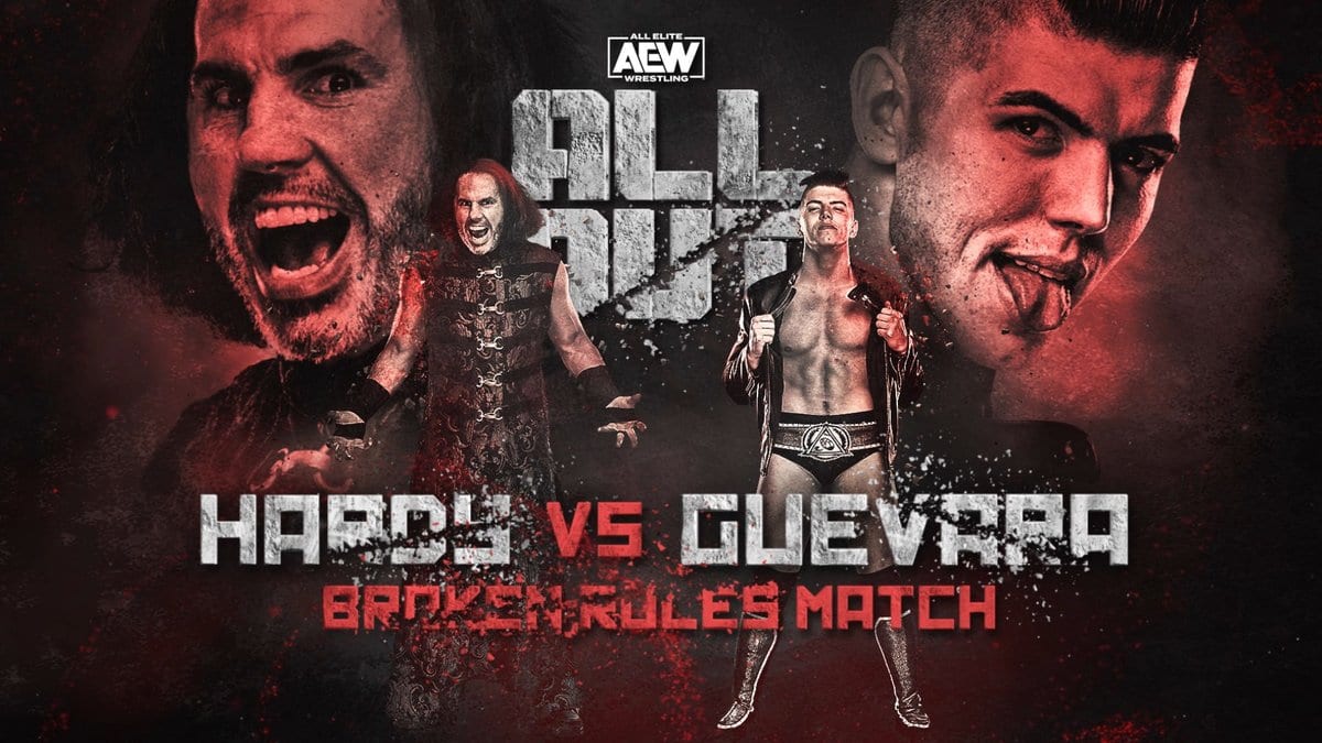 Matt Hardy vs Sammy Guervara - Broken Rules Match (AEW All Out 2020)