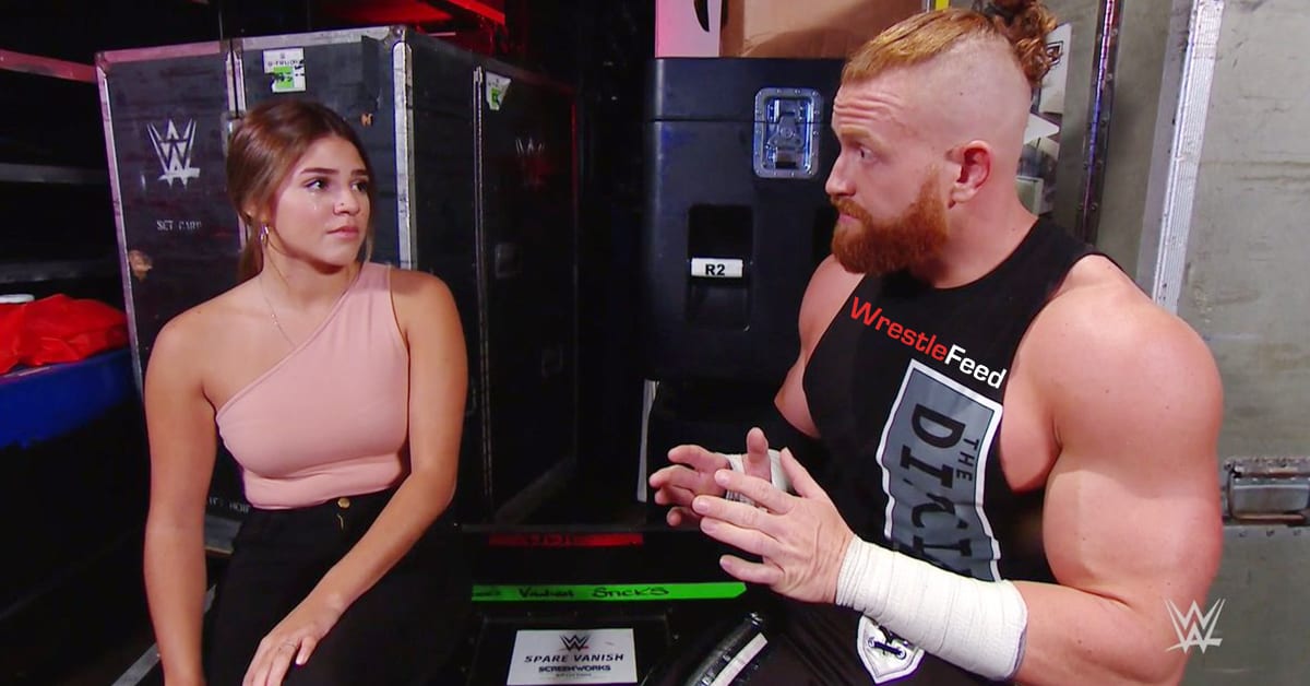 Murphy Apologizes To Aalyah Mysterio Backstage On WWE RAW WrestleFeed App
