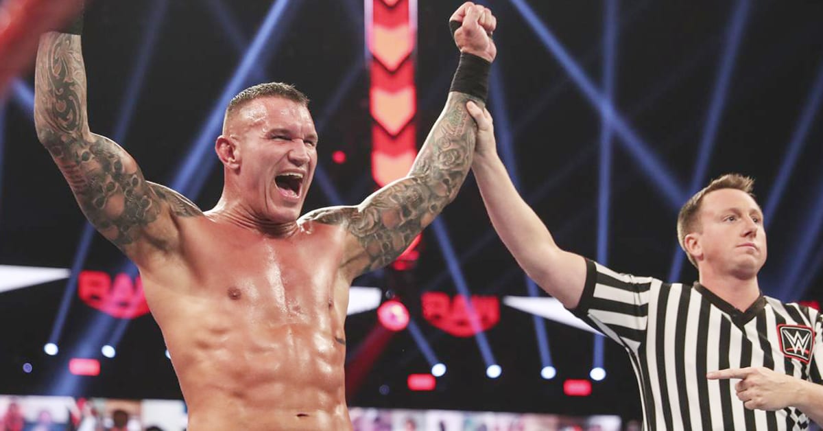 Randy Orton Victorious Happy Celebrating
