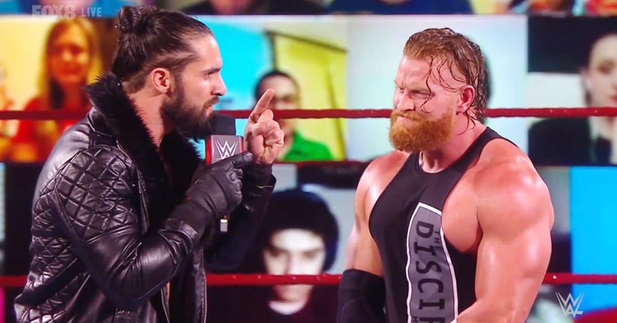 Seth Rollins Angry At Murphy WWE RAW After Payback 2020 Buddy Murphy Physique Muscles Body Arms Biceps Triceps - 3